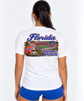 Florida Unisex Tee | "Saturday in Gainesville" White Tee
