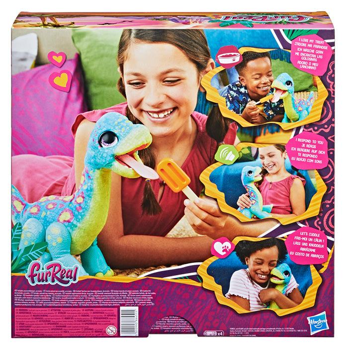 furReal Snackin’ Sam the Bronto Interactive Animatronic Plush Toy