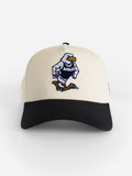 Georgia Southern Unisex | "Strutter" White Canvas Navy Bill Hat
