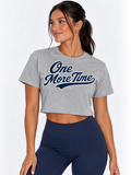 Georgia Southern Womens | "One More Time" Crop Top
