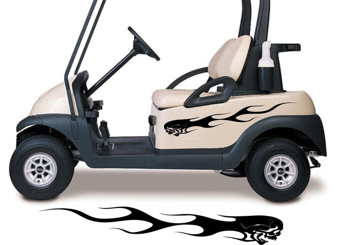 Golf Cart Decals Accessories Side by Side Racing Stickers Graphics GC516
