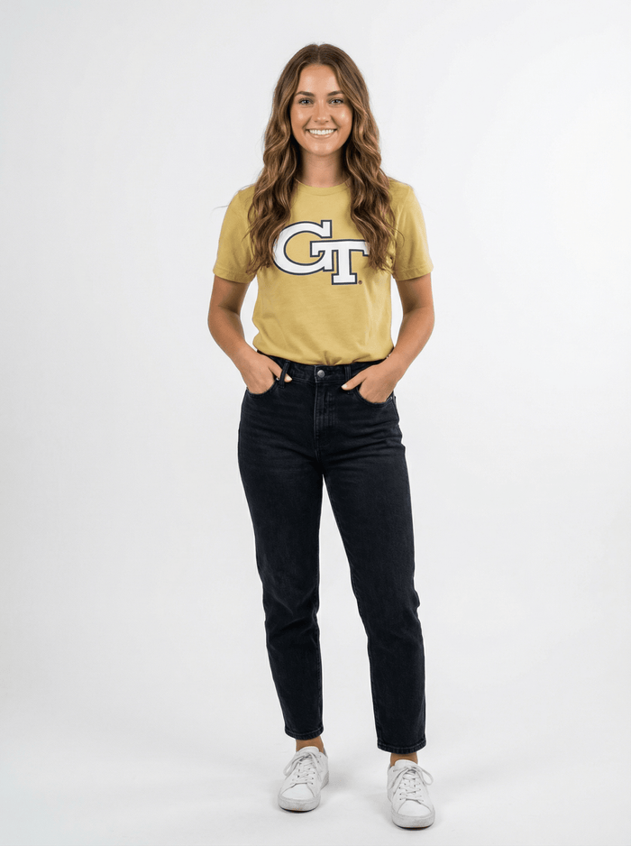 GT Yellow Jackets Women’s | “GT Core” Tee - Arena GraffitiArena Graffiti