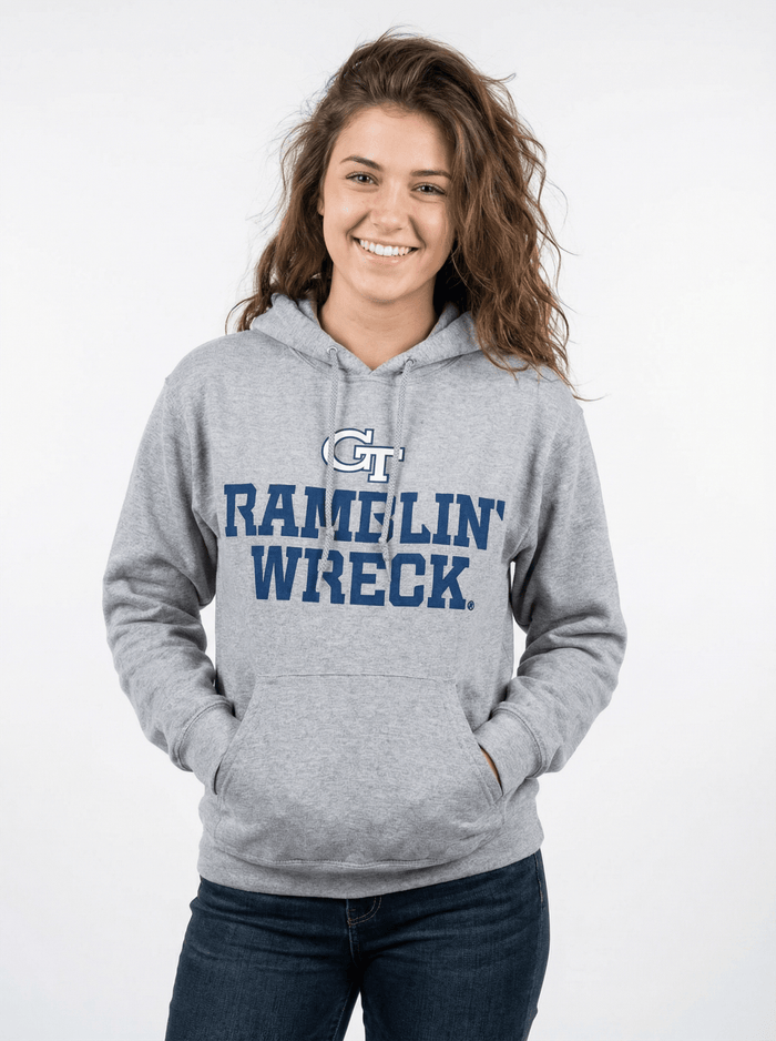 GT Yellow Jackets Women’s | “Ramblin’ Wreck” Hoodie - Arena GraffitiArena Graffiti
