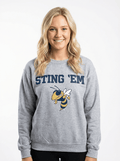 GT Yellow Jackets Women’s | “Sting Em Buzz” Crewneck - Arena GraffitiArena Graffiti
