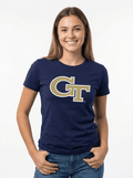 GT Yellow Jackets Women’s | “Tech Mark” Tee - Arena GraffitiArena Graffiti
