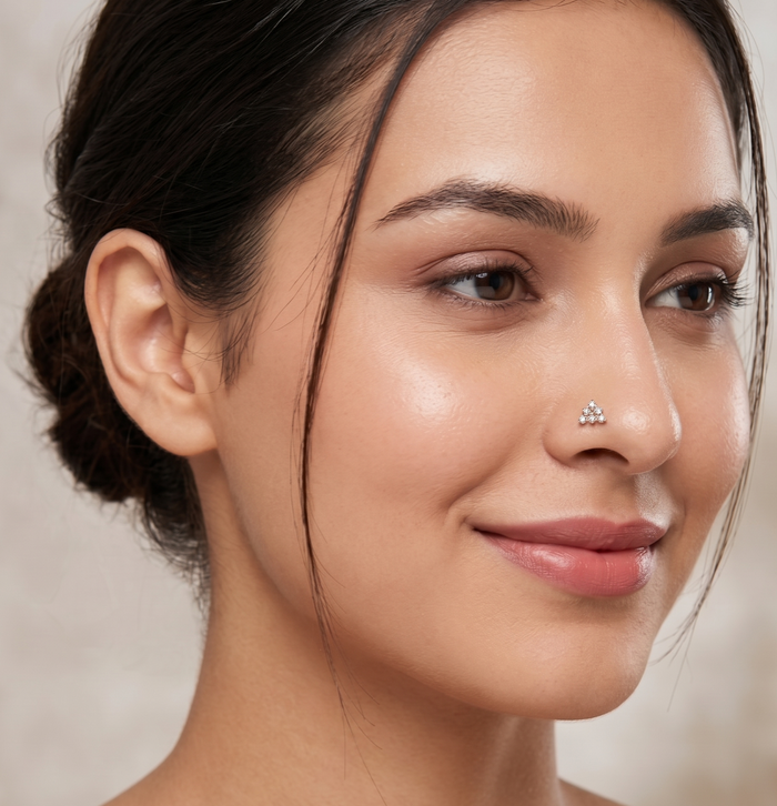 HANSIKA DIAMOND NOSE PIN