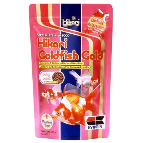 Hikari Gold Goldfish Food - 10.5 oz Baby Pellet Hikari Gold Goldfish