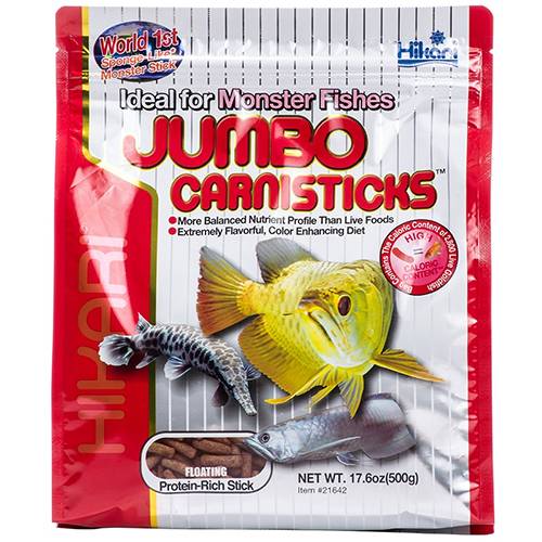 Hikari Jumbo CarniSticks 17.6 Ounces - Hikari Jumbo CarniSticks, 17.6 Ounces