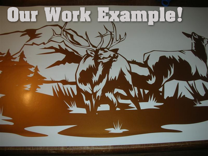 Horse Trailer Vinyl Decals - Equestrian Graphics Stickers for Horseback Riding Trailers Sticker Chef