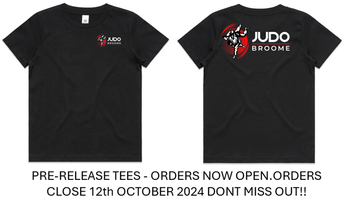 Judo Broome Tees - BLACK