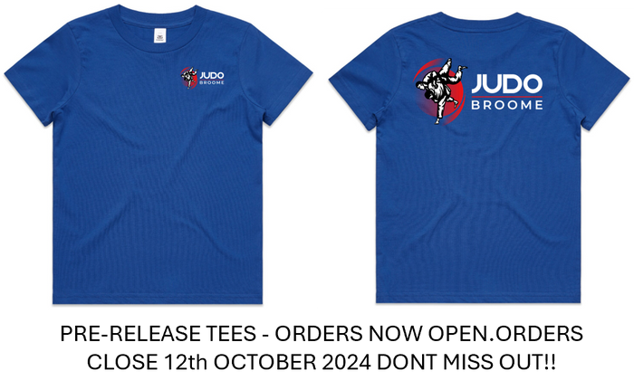 Judo Broome Tees - BLUE