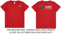 Judo Broome Tees - RED