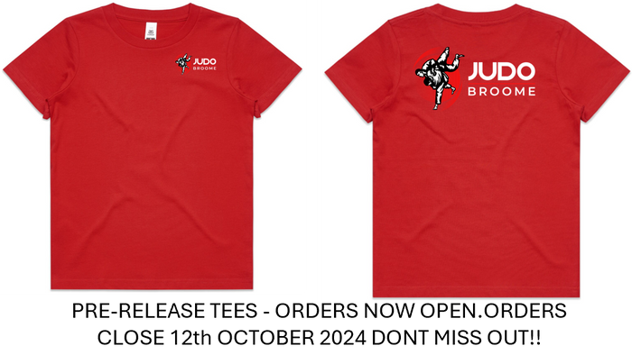 Judo Broome Tees - RED