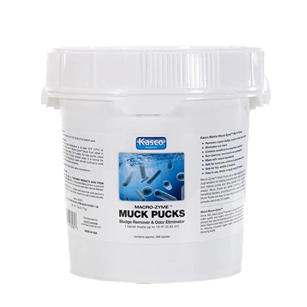 Kasco Macro-Zyme Muck Pucks 7 lb pail