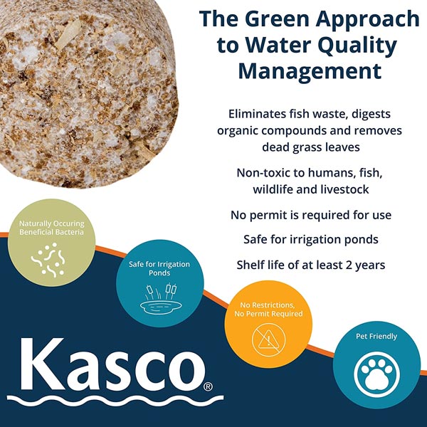 Kasco Macro-Zyme Muck Pucks 7 lb pail