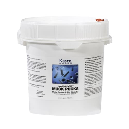 Kasco Macro-Zyme Muck Pucks 7 lb pail