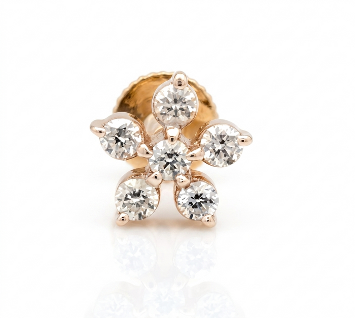 KEENESHA DIAMOND NOSE PIN