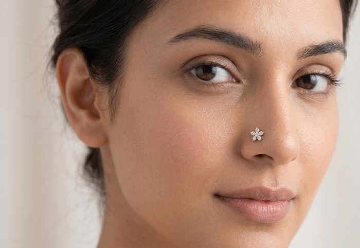 KEENESHA DIAMOND NOSE PIN