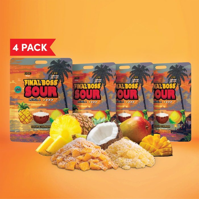 Level 1 Sour Pina Colada (Mango + Pineapple + Coconut) (1-Pack)