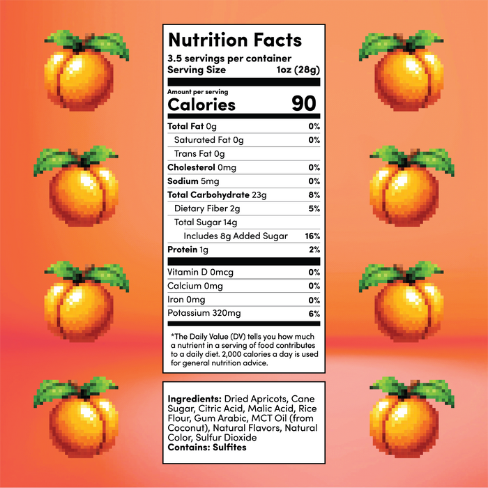Level 2 Fruit Punch Apricots (4 Pack)