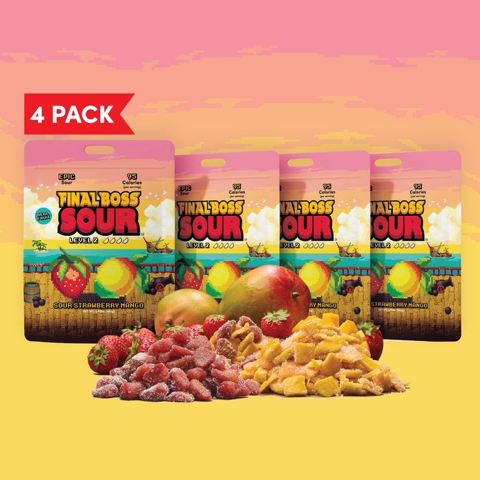 Level 2 Strawberry x Mango (4-Pack) - 3 Month Gift Subscription