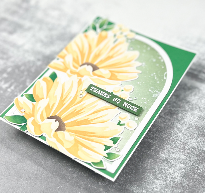 Lively Cosmos Layering Stencils