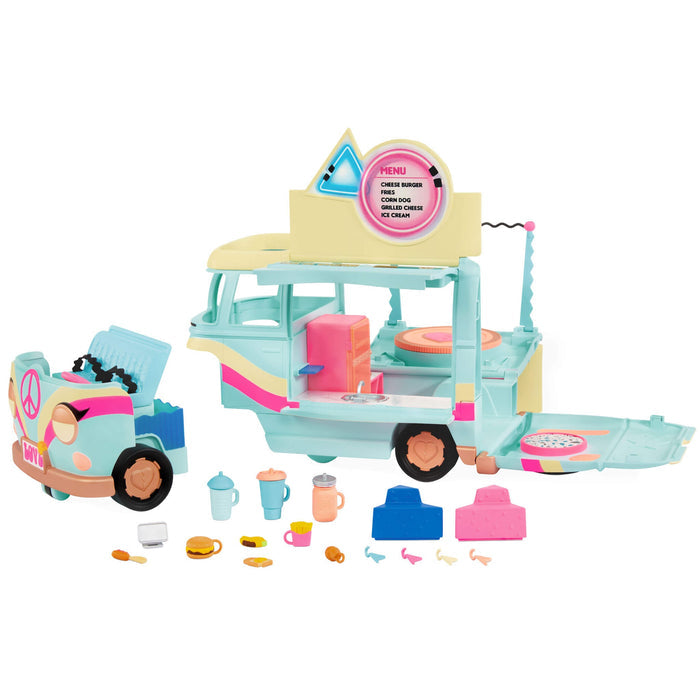 LOL Surprise 5-N-1 Grill & Groove Camper, Fully Furnished Playset