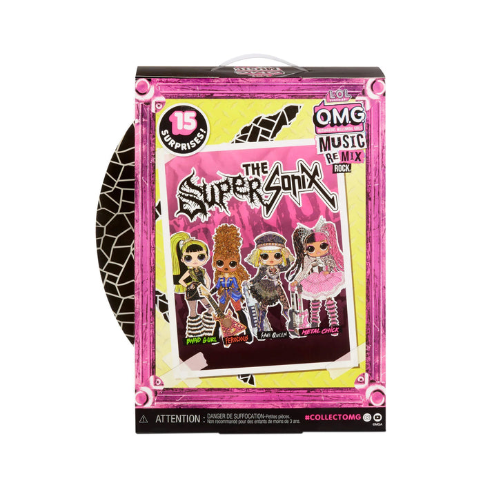 LOL Surprise OMG Remix Rock Fame Queen with Keytar and 15 Surprises