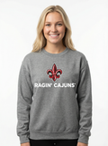 Louisiana Lafayette Women's | "Fleur-De-Lis Ragin Cajuns" Crew Neck
