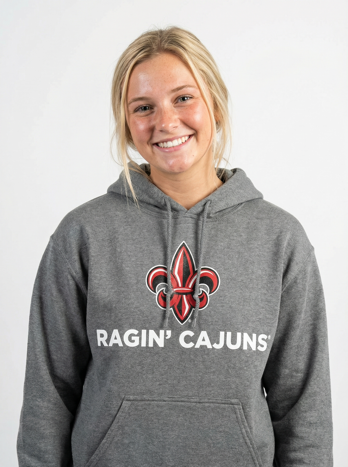 Louisiana Lafayette Women's | "Fleur-De-Lis Ragin Cajuns" Hoodie