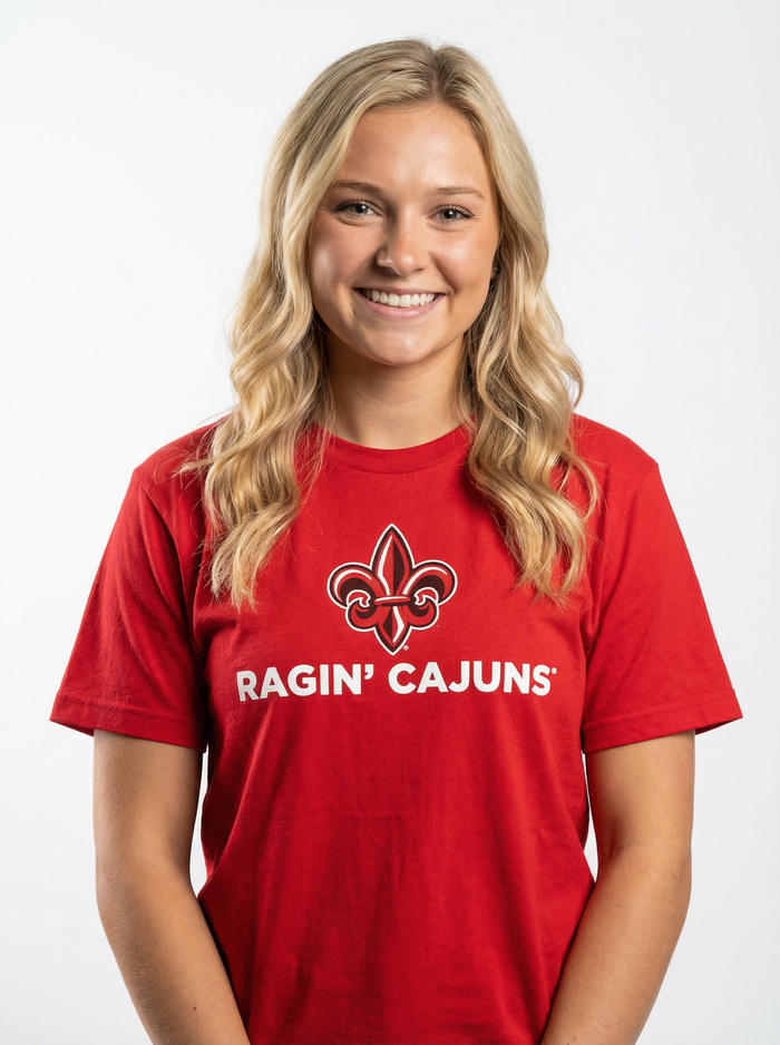 Louisiana Lafayette Women's | "Fleur-de-lis Ragin Cajuns" T-Shirt