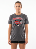 Louisiana | Omaha Dreams Acid-Wash Tee — Women's