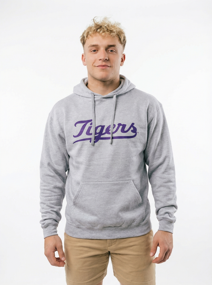 LSU Tigers Men's | "Tigers Script" Hoodie