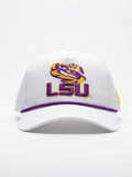LSU Tigers Unisex | "LSU Eye Roped" Moisture Wicking White Hat
