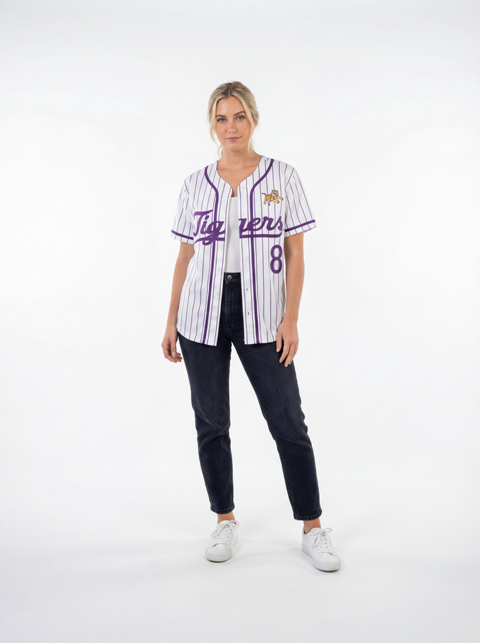 LSU Tigers Women's | “Pinstripe Classic” Baseball Jersey
