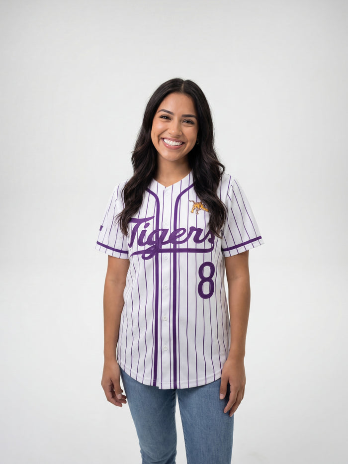 LSU Tigers Women's | “Pinstripe Classic” Baseball Jersey