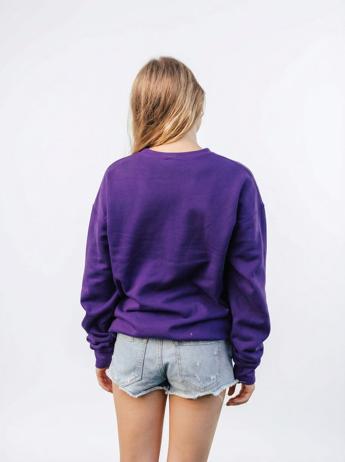 LSU Tigers Women's | "Retro Louisiana State Univ Block" Crewneck