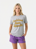 LSU Tigers Women's | "Retro Louisiana State Univ Script" T-Shirt
