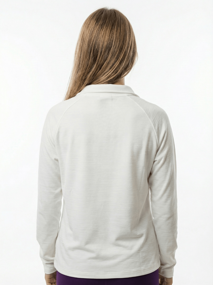 LSU Tigers Women's | "Retro Mike Head" 1/4 Zip