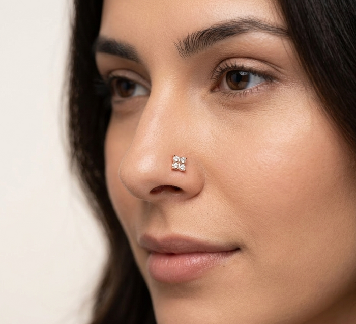 LUMIN DIAMOND NOSE PIN