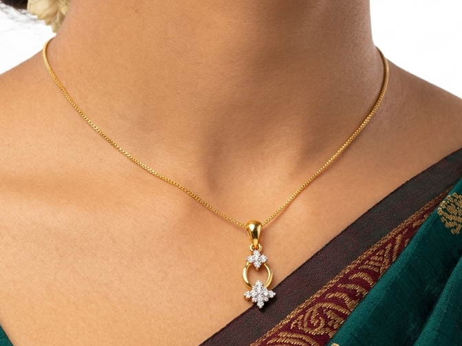 Luminous Twin Star Pendant