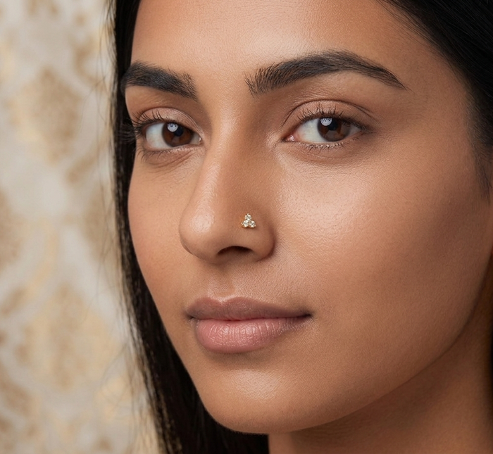 LUXI DIAMOND NOSE PIN