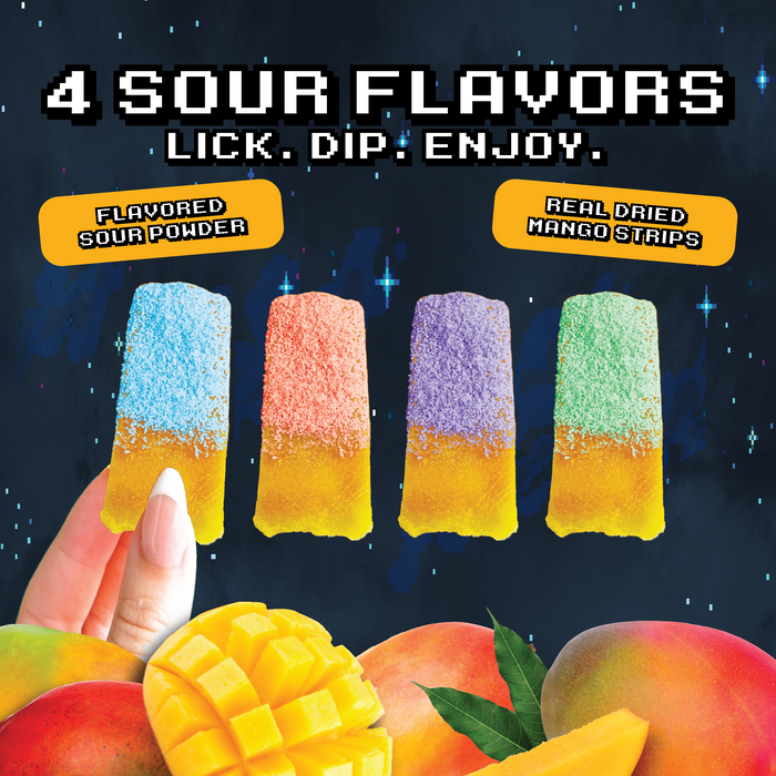 Mango Dippers Variety (4-Packs) + Orange Passionfruit (4-Packs) Bundle