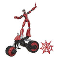 Marvel Bend And Flex Flex Rider Spider-Man Action Figure Toy