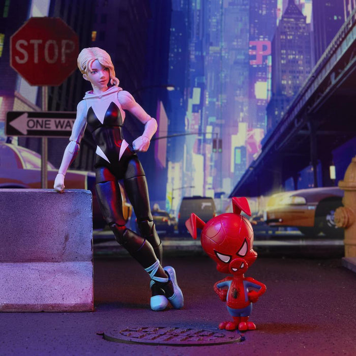 Marvel Legends Into the Spider-Verse Gwen Stacy and Spider-Ham