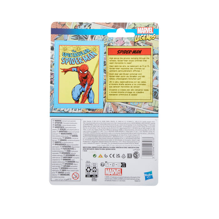Marvel Legends Series Retro 375 Collection Spider-Man Action Figure (3.75”)