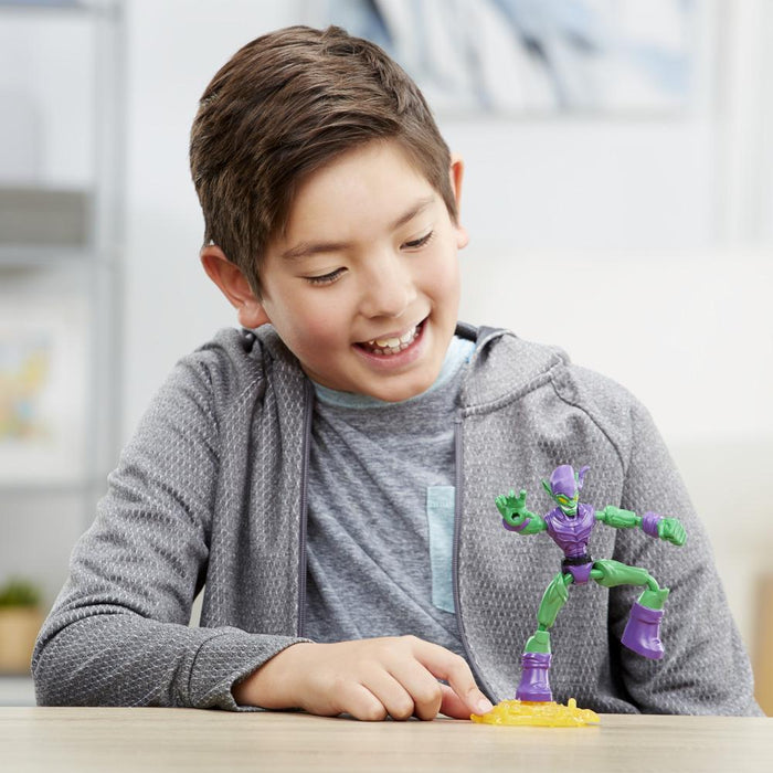Marvel Spider-Man Bend and Flex Green Goblin Action Figure