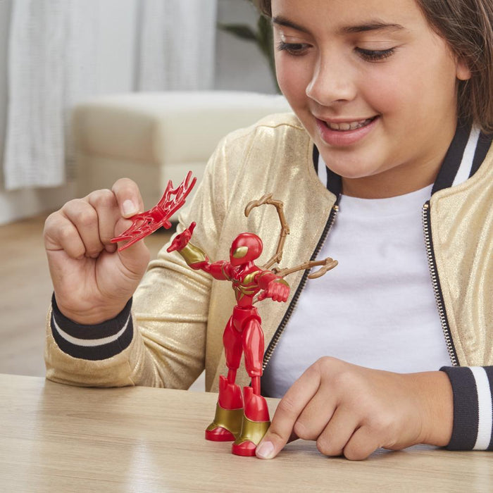 Marvel Spider-Man Bend and Flex Iron Spider Action Figure