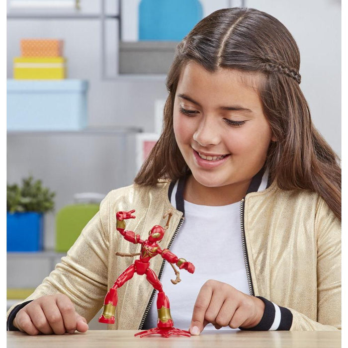 Marvel Spider-Man Bend and Flex Iron Spider Action Figure