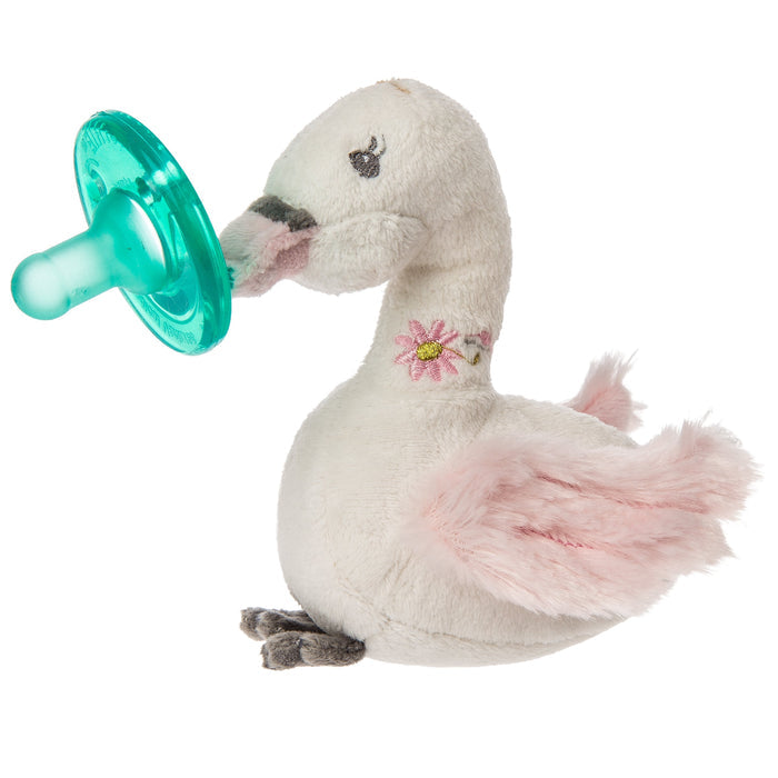 Mary Meyer Itsy Glitzy Swan Wubbanub Pacifier